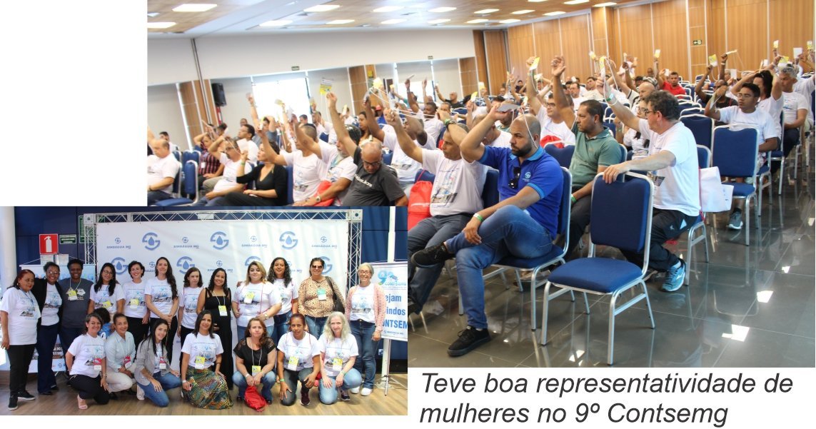IX Contsemg foi pleno sucesso e fez indicações importantes ao Sindágua MG