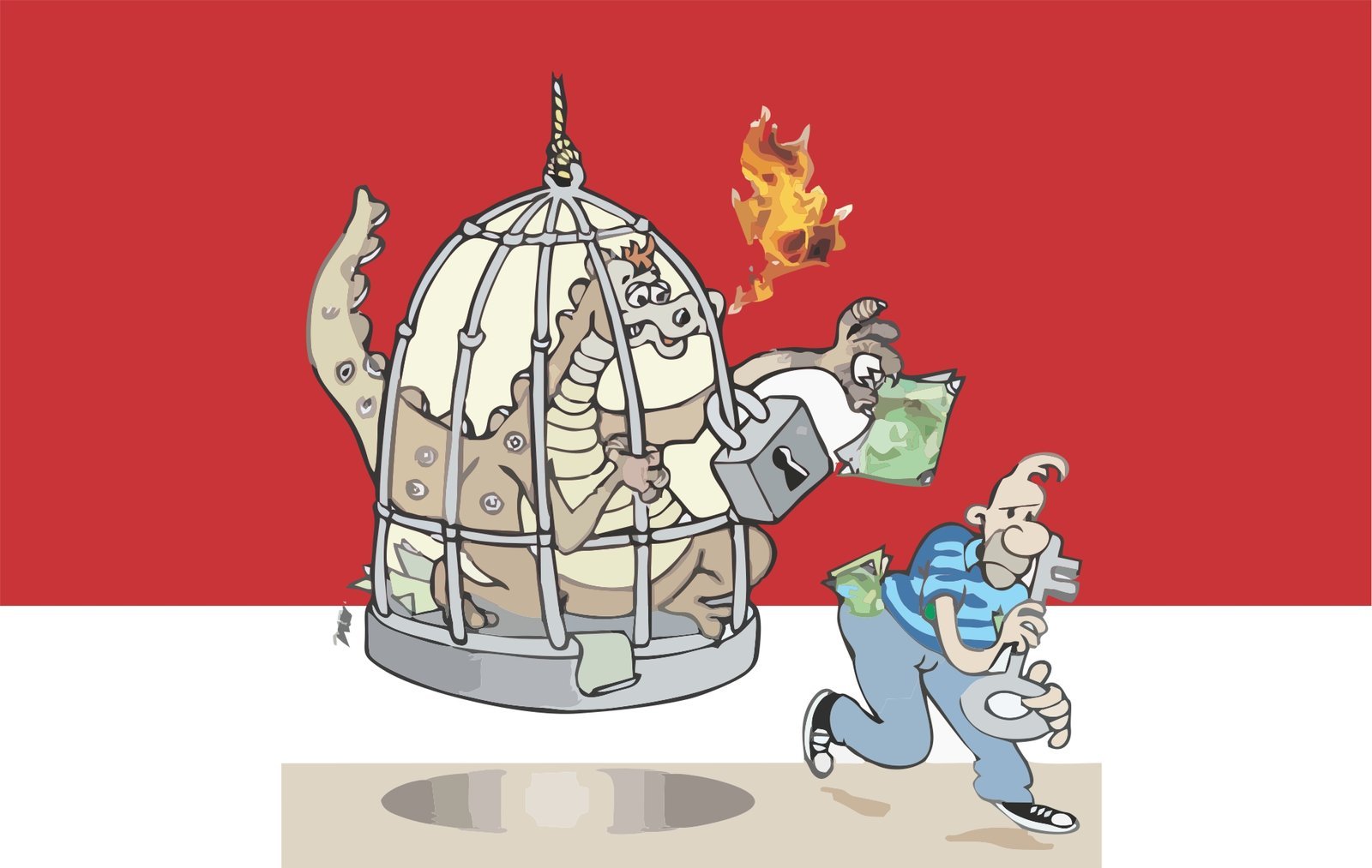 Entre a inflação real na economia e a fantasia das medidas eleitorais charge-inflacao