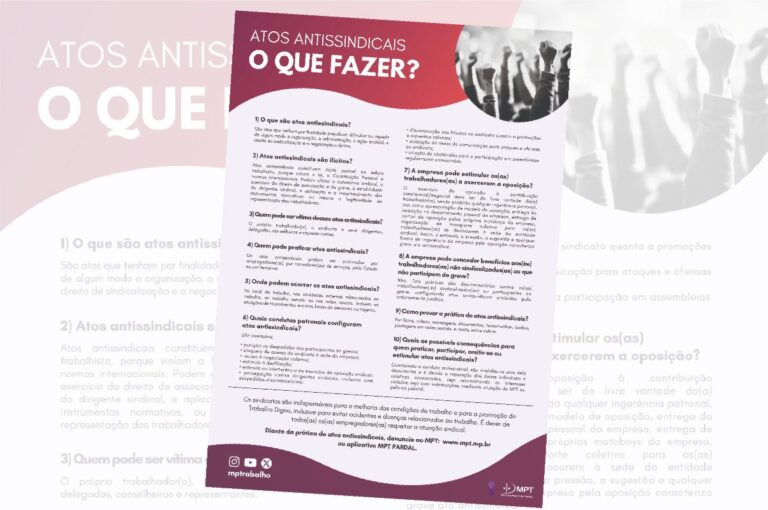 cartilha antisindical