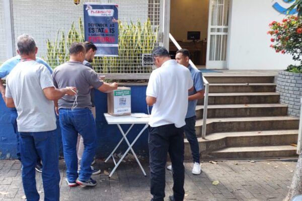 votação plebiscito sindagua