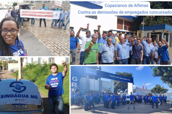 trabalhadores copasa