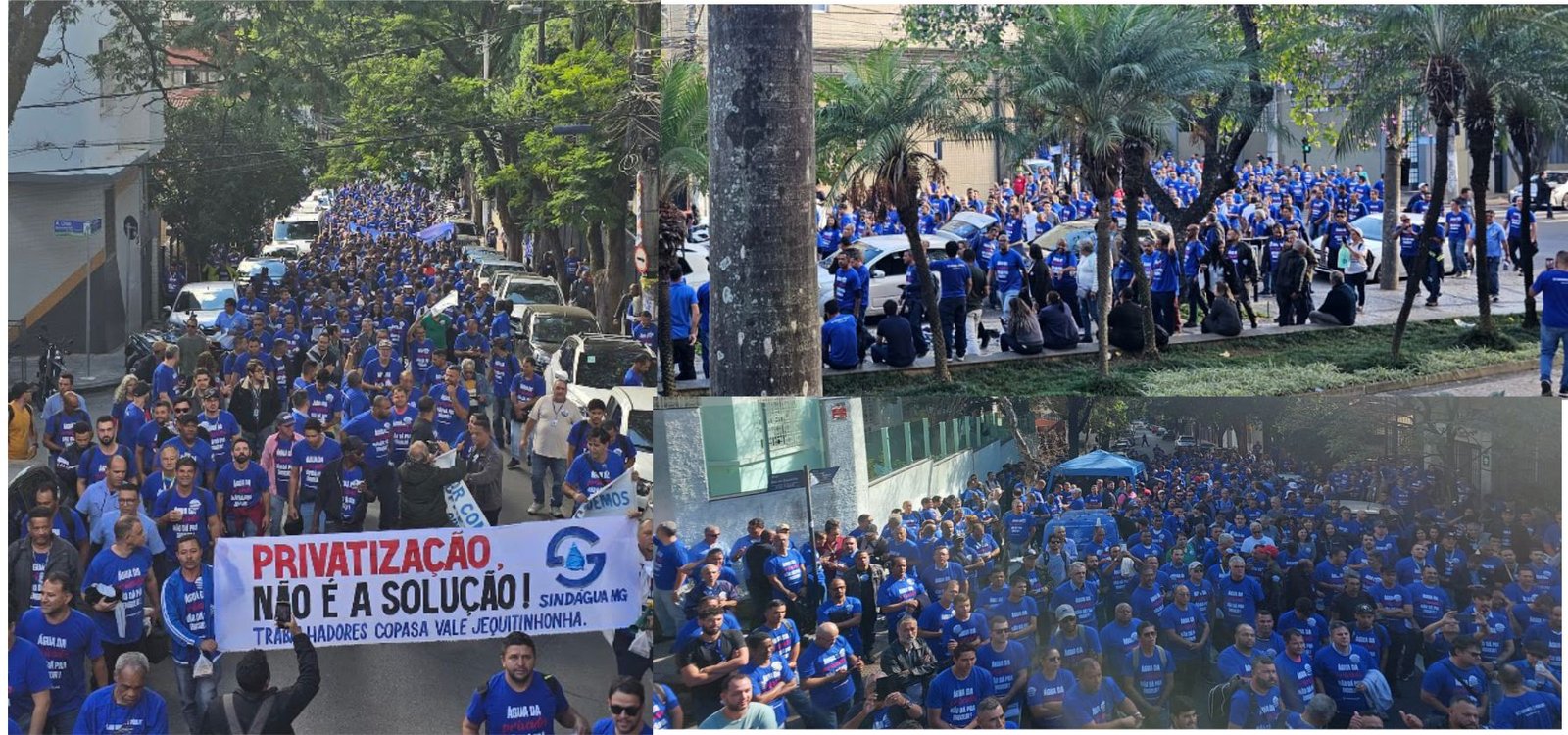 MOBILIZAÇÃO HISTÓRICA PARA DEFENDER A COPASA COMO PATRIMÔNIO DO ESTADO