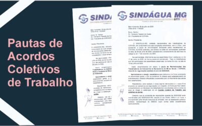 CATEGORIA AGUARDA AGENDA DE REUNIÕES PARA OS ACORDOS DA COPASA E COPANOR