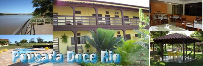 baner-1 Pousada Doce Rio - Três Marias/MG