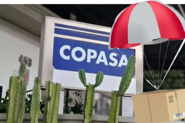 ESPERAMOS O FIM DE UM CAOS NO RH DA COPASA COM UMA QUEDA DO TRAMPOLIM copasa paraquedas