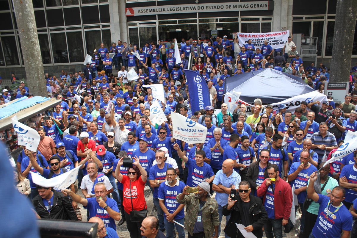 mobilização sindagua