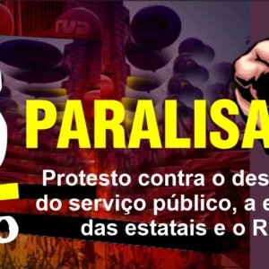 PARALISACAO 8 DE MAIO