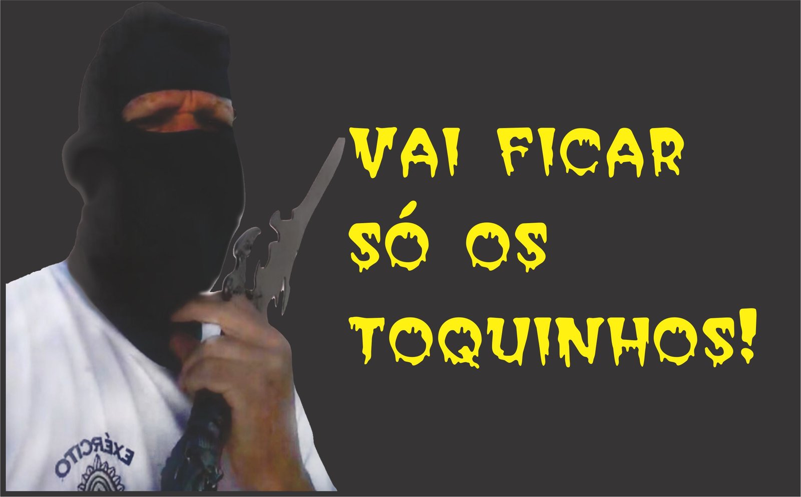 AMEAÇAS DE CORTAR A MÃODE QUEM CORTAR A ÁGUA