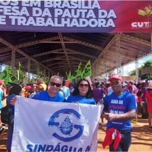 SINDICATO REFORÇA, EM BRASÍLIA, MARCHA EM DEFESA DOS DIREITOS DA CLASSE TRABALHADORA