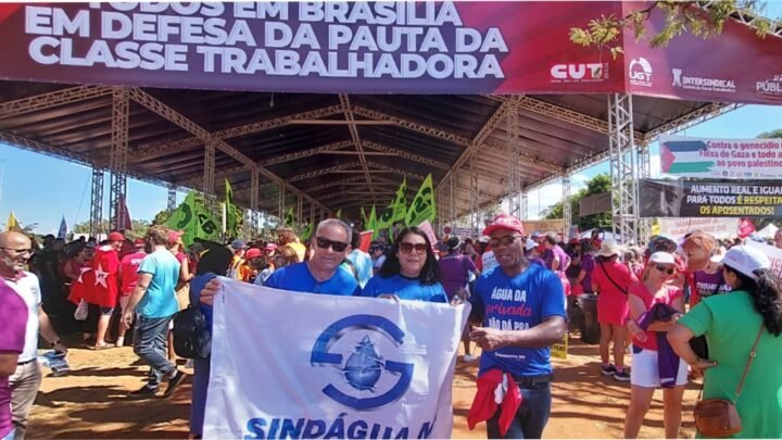 SINDICATO REFORÇA, EM BRASÍLIA, MARCHA EM DEFESA DOS DIREITOS DA CLASSE TRABALHADORA